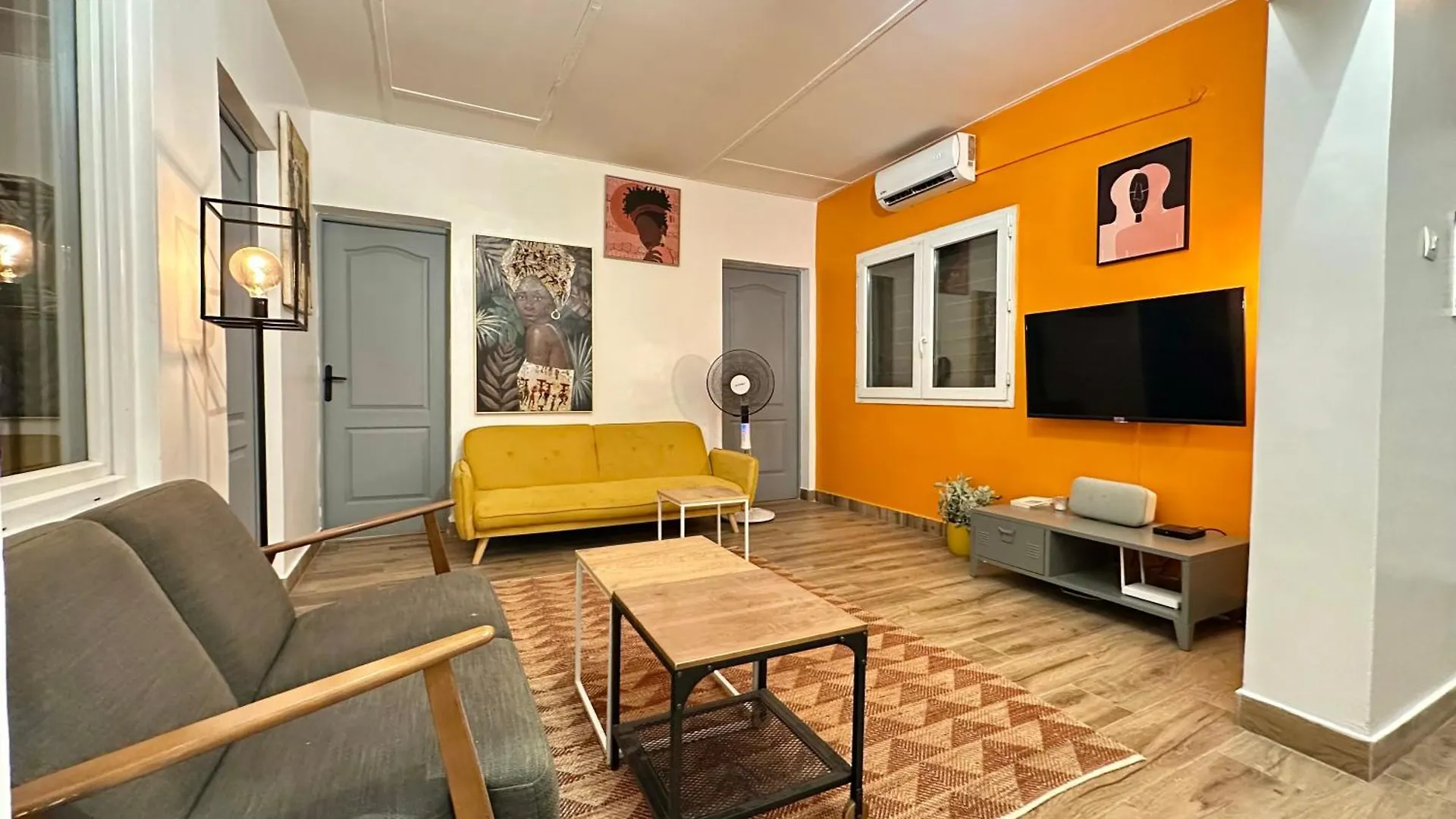 Сasa de vacaciones Dakar Patte D'Oie Cosy Maison Bien Equipe Prix Reduit Pendant Travaux